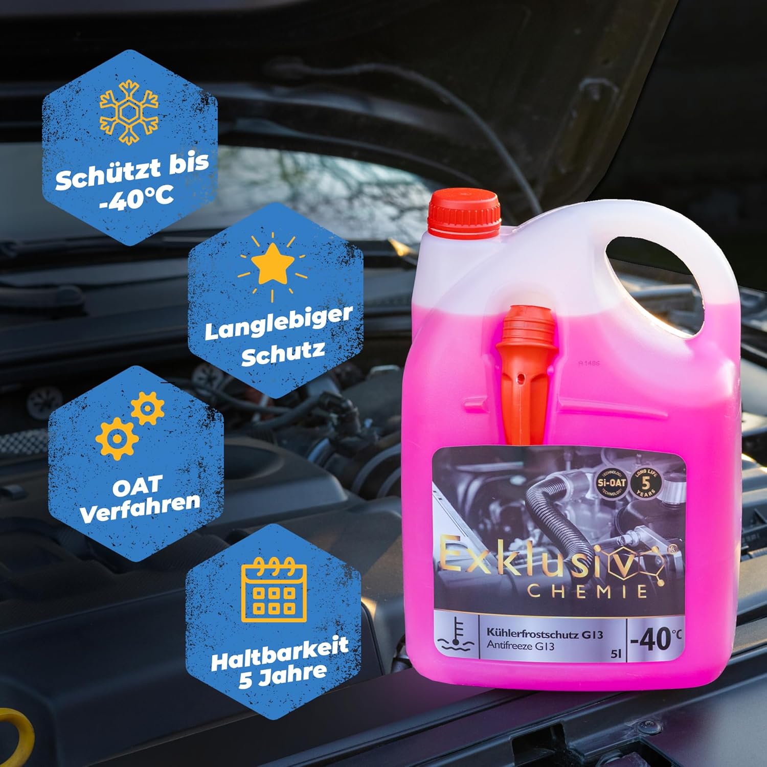 Radiator antifreeze G13 | 5 liters