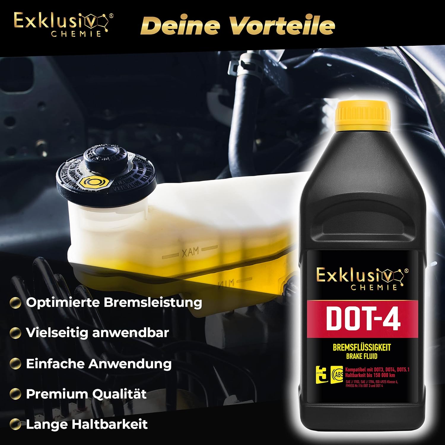 Brake Fluid DOT-4 | 1 liter