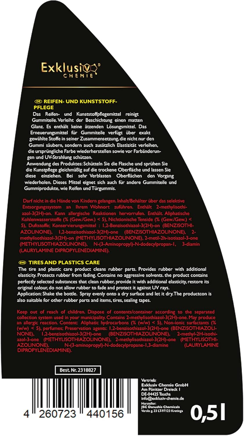 Matte Tyre Shine – Tyre & Plastic Care