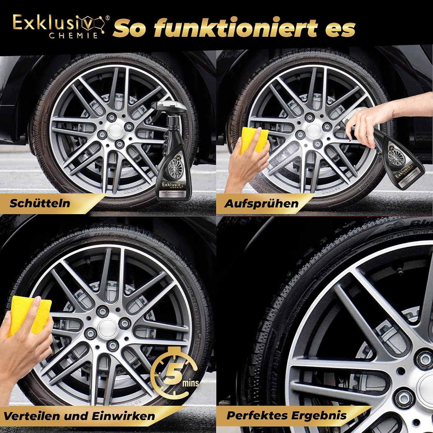 Matte Tyre Shine – Tyre & Plastic Care