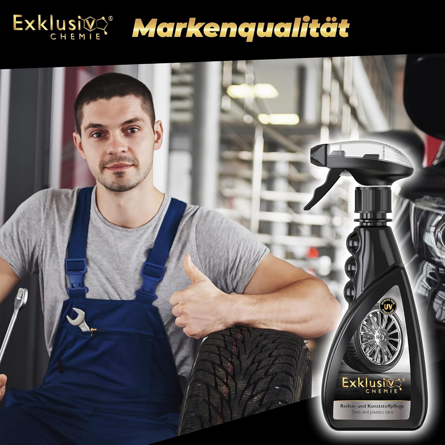 Matte Tyre Shine – Tyre & Plastic Care