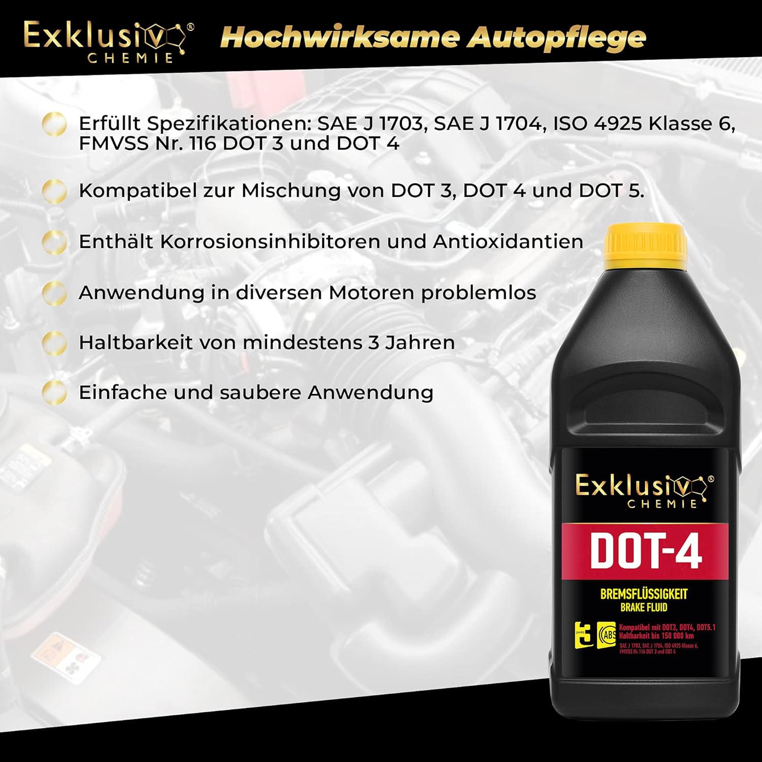 Brake Fluid DOT-4 | 1 liter