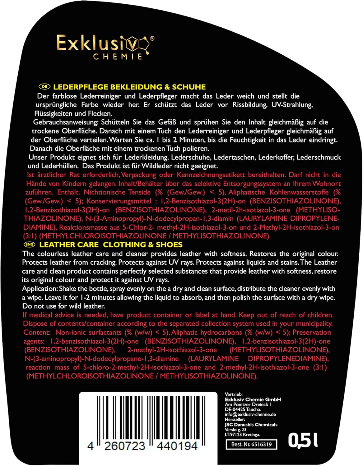 Leather Care – Clothing & Shoes